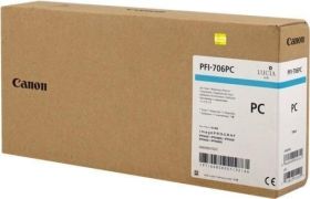 Original Canon PFI706PC | 6685B001 Tinte Foto Cyan ( 05.2026 )