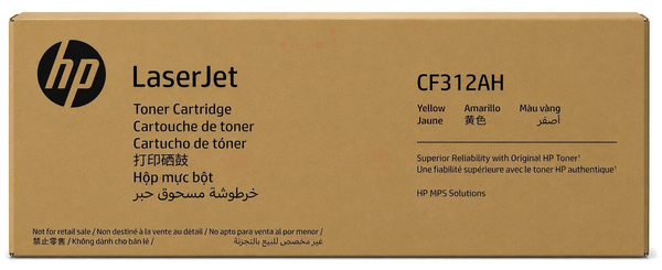Original HP CF312A | CF312AH | 826A Toner Gelb 