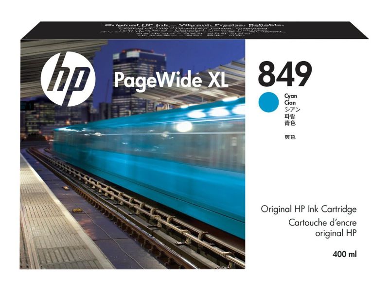 Original HP 849 | 1XB39A Tinte Cyan ( 2024 )