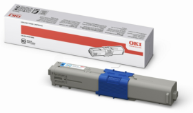 Original OKI 44469724 Toner Cyan XL