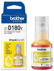 Original Brother BTD180Y Tintenflasche Gelb