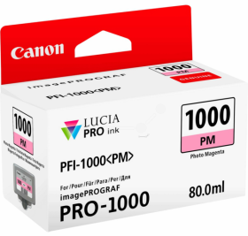 Original Canon 0551C001 | PFI1000 PM Tinte Foto Magenta