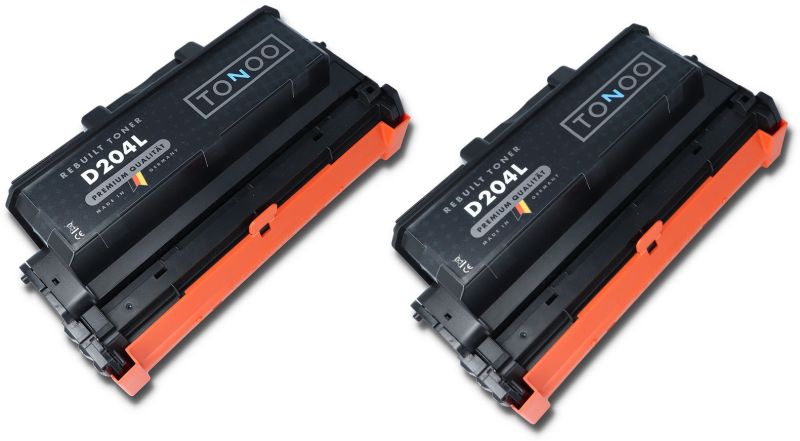Tonoo® Toner ersetzt Samsung SU929A | MLTD204L Schwarz Doppelpack XL