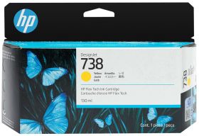 Original HP 738 | 498N7A Tinte Gelb