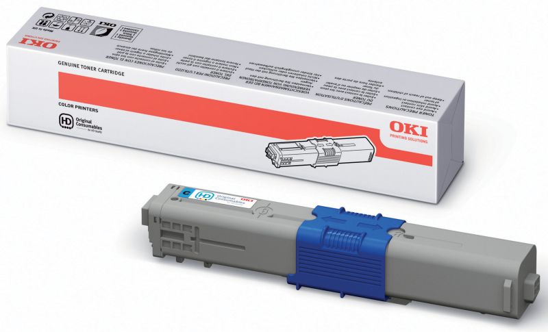Original OKI 44469706 Toner Cyan