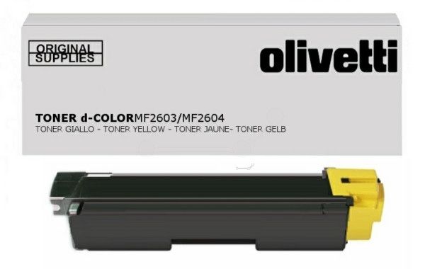 Original Olivetti B0949 Toner Gelb