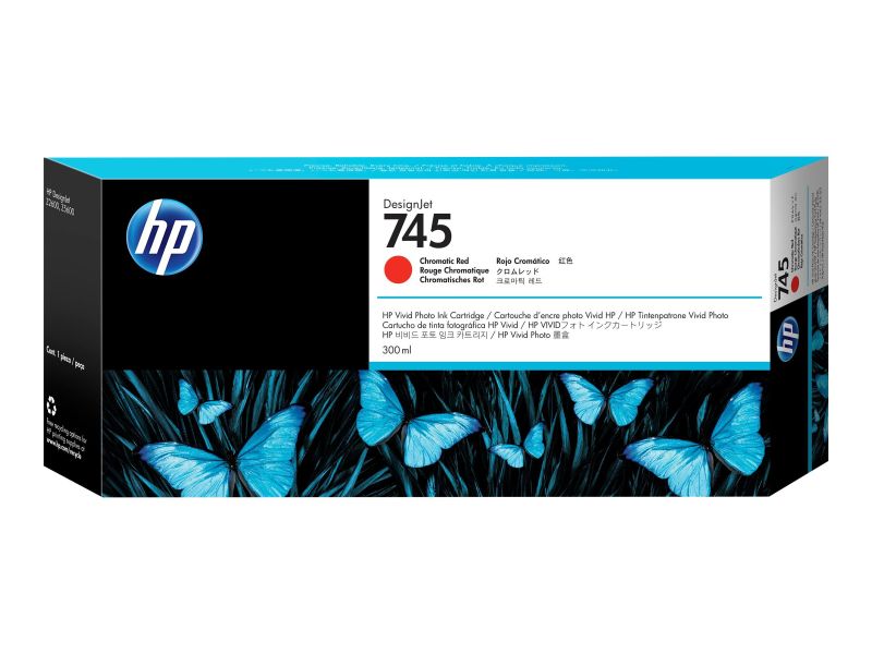Original HP 745 | F9K06A Tinte Chromatisches Rot