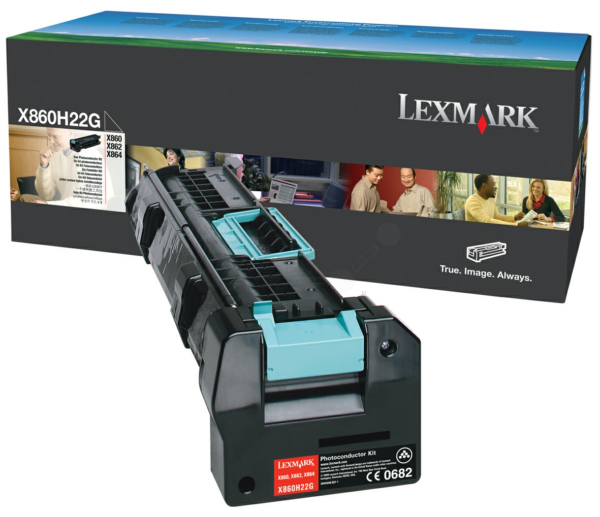 Original Lexmark X860H22G Trommel Schwarz
