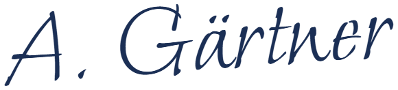 Unterschrift A. G&auml;rtner